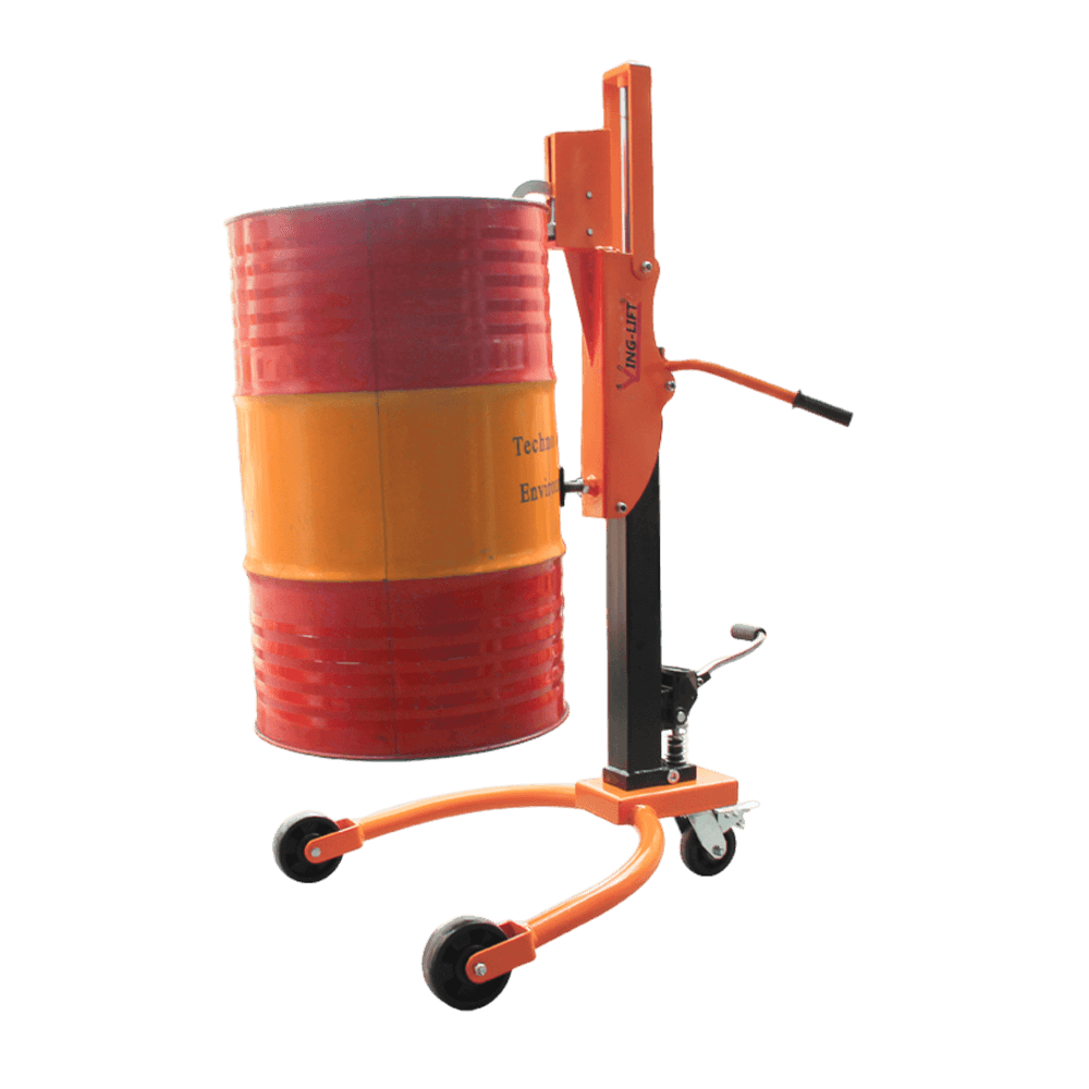 Pedal Hydraulic Drum Carriers