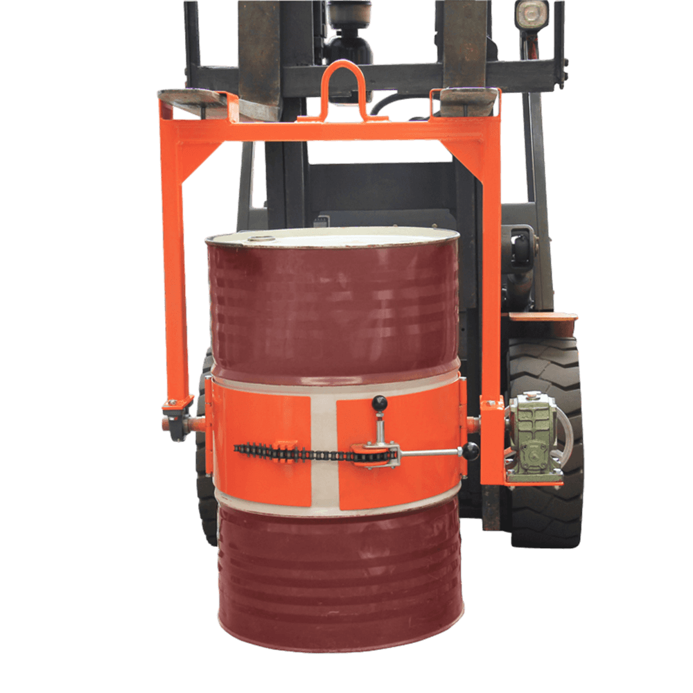 Forklift mounted Drum lifters